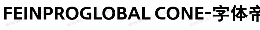 FeinProGlobal ConE字体转换 FeinProGlobal ConE字体转换